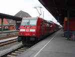 146 279 als RE 1 nach Aachen Hbf in Hamm (Westf.).