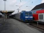 185 CL-009 als RE 13 Ersatzverkehr der eurobahn nach Mnchengladbach Hbf in Hamm (Westf.). 20.02.2010