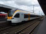 ET 7.06 der eurobahn als RE 13 aus Kaldenkrichen in Hamm (Westf.).