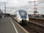 374 der National Express als RE 7 Rheine - Krefeld Hbf in Köln Messe/Deutz.