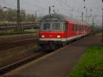 Bereitstellung des RE8 Verstrkerzugs nach Venlo in Kln Deutz. April 2009
