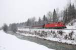 1116 281-7 mit einem Sonderzug aus Kitzbhel kommend am 24.