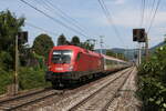 1116 137 mit einem  EC  aus Salzburg kommend am 12.