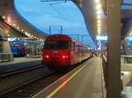 Ein Steuerwagen als IC aus Salzburg Hbf in Graz Hbf.
