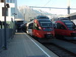 4024 025 als S 5 aus Scharnitz in Innsbruck Hbf.