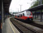4744 558 als S 9 Leoben Hbf - Mrzzuschlag in Bruck (Mur).