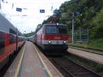 1144 284 beim Umspannen des EC 150 Trieste Centrale - Wien Hbf in Spielfeld-Stra.
