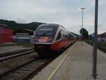 Zwei 5022 als R nach Wiener Neustadt Hbf in Gutenstein. 08.05.2024