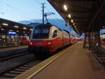 1116 181 als REX nach Wien Floridsdorf in Wiener Neustadt Hbf. 08.05.2024