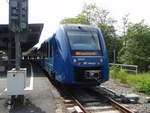 620 911 der Vlexx als RE 3 Mainz Hbf - Saarbrcken Hbf in Bad Mnster am Stein.