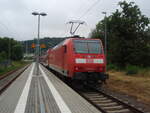 146 014 als S 1 nach Bad Schandau in Meien Triebischtal.