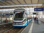 924 der Chemnitzer Verkehrs-AG als 3 aus Chemnitz Technopark in Chemnitz Hbf.