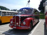 (266'418) - Schaffer, Oberburg - Nr. 1/BE 30'513 - Saurer/R&J (ex AFA Adelboden Nr. 16; ex ASKA Aeschi Nr. 8) am 31. August 2024 in Oberkirch, CAMPUS Sursee