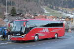 (284'281) - AFA Adelboden - Nr. 25/BE 26'706 - Setra am 20. Januar 2026 beim Bahnhof Frutigen