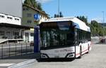 (280'976) - ARAG Ruswil - Nr. 54/LU 240'462 - eSolaris am 4. Oktober 2025 beim Bahnhof Wolhusen