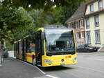 (228'989) - BLT Oberwil - Nr. 93/BL 134'938 - Mercedes am 12. Oktober 2021 in Waldenburg, Station