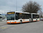 (245'231) - BSU Solothurn - Nr. 60/SO 189'060 - Mercedes am 21. Januar 2023 beim Bahnhof Herzogenbuchsee