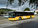 (240'198) - CarPostal Ouest - VD 203'041 - Mercedes (ex PostAuto Graubnden) am 24. September 2022 beim Bahnhof Moudon