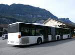 (267'426) - Eurobus, Arbon - Nr. 73/TG 229'684/PID 4235 - Mercedes (ex Nr. 8) am 22. September 2024 beim Bahnhof Meiringen