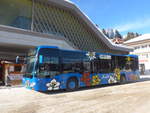 (223'240) - Pfosi, Arosa - Nr. 6/GR 154'246 - Mercedes am 2. Januar 2021 beim Bahnhof Arosa