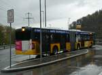 (256'622) - PostAuto Ostschweiz - TG 158'094/PID 5273 - Mercedes (ex PostAuto Bern Nr. 5273; ex PostAuto Bern Nr. 637) am 31. Oktober 2023 beim Bahnhof Ziegelbrcke