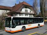 (260'021) - RBS Worblaufen - Nr. 3/BE 767'003 - Mercedes am 3. Mrz 2024 in Mattstetten, Briswilstrasse