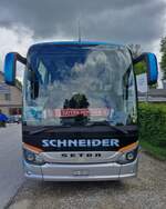 Setra S 516 HD, SO 28119, Stegen am Ammersee, Schneider Reisen und Transport AG, Langendorf, Aufgenommen am 16.