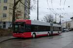(284'997) - SW Winterthur - Nr. 106 - Hess/Hess Gelenktrolleybus am 21. Februar 2026 in Winterthur, W�lflingen