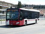 (234'971) - TPF Fribourg - Nr. 1007/FR 300'250 - Mercedes am 30. April 2022 beim Bahnhof Palzieux