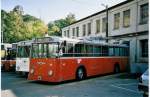 (062'418) - TPG Genve - Nr. 43/GE 5042 - Saurer/Hess Enteiser (ex Nr. 448) am 4. August 2003 in Genve, Dpt