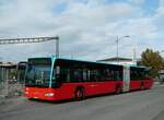 (255'698) - VB Biel - Nr. 154/BE 653'154 - Mercedes am 30. September 2023 beim Bahnhof Brgg