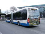 (274'025) - VBL Luzern - Nr. 501/LU 15'004 - eMercedes am 15. April 2025 beim Bahnhof Luzern