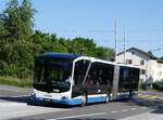(276'083) - VBZ Zrich - Nr. 487/ZH 965'487 - eMAN am 31. Mai 2025 beim Bahnhof Zrich-Schweighof
