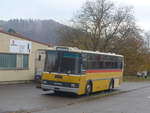 (222'838) - Schneller, Mgenwil - Scania/Lauber (ex Dubuis, Savise) am 1. November 2020 beim Bahnhof Mgenwil