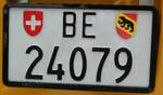(286'754) - Nummernschild - BE 24'079 - am 3.