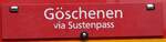 (266'900) - Routentafel - Gschenen via Sustenpass - am 10.