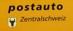 (266'901) - Beschriftung - postauto Zentralschweiz - am 10. September 2024 in Innertkirchen, Tankstelle Feuz