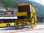 (225'834) - Postfourgon - P 1832 - am 11. Juni 2021 beim Bahnhof Interlaken Ost