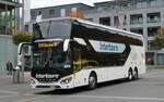 (281'501= - Intertour, Domdidier - FR 300'660 - Setra am 14. Oktober 2025 beim Bahnhof Interlaken Ost
