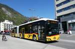 (286'359) - PostAuto Bern - BE 431'659/PID 12'283 - eSolaris am 24. April 2026 beim Bahnhof Interlaken West