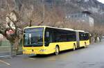 (283'293) - PostAuto Nordschweiz - BL 154'283/PID 12'419 - Mercedes (ex AAGL Liestal Nr. 98) am 19. Dezember 2025 beim Bahnhof Meiringen