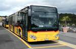 (281'035) - PostAuto Bern - BE 610'543/PID 11'687 - Mercedes am 5. Oktober 2025 beim Bahnhof Spiez (281'035) - PostAuto Bern - BE 610'543/PID 11'687 - Mercedes am 5. Oktober 2025 beim Bahnhof Spiez
