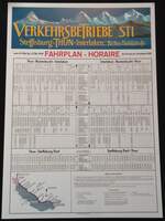 (145'094) - STI-Fahrplan von 1959 am 16.