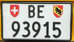 (228'679) - Nummernschild - BE 93'915 - am 3.