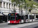 (266'824) - TPF Fribourg - Nr. 570/FR 300'439 - Mercedes am 7. September 2024 beim Bahnhof Fribourg