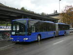 (256'615) - Domo, Glattbrugg - Nr. 9/SG 490'804 - Mercedes (ex VBZ Zrich Nr. 189; ex VZO Grningen Nr. 112) am 31. Oktober 2023 beim Bahnhof Ziegelbrcke