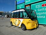 (241'721) - PostAuto Wallis - (VS 454'600) - Navya am 22. Oktober 2022 in Luzern, Verkehrshaus