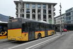 (284'602) - PostAuto Zentralschweiz - Nr. 505/NW 5017/PID 10'252 - Solaris (ex Nr. 55; ex Thepra, Stans Nr. 25) am 3. Februar 2026 beim Bahnhof Stans