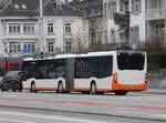 (273'018) - BSU Solothurn - Nr. 1156/SO 189'056 - Mercedes (ex Nr. 56) am 15. Mrz 2025 beim Hauptbahnhof Solothurn