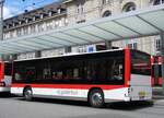 (262'844) - St. Gallerbus, St. Gallen - Nr. 304/SG 415'304 - Hess Personenanhnger am 24. Mai 2024 beim Bahnhof St. Gallen